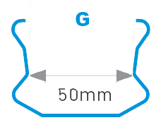 Colorbond Post Type G 50mm - Stratco